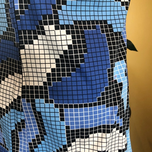 Retro vibe geometric dress - size 12 - Picture 5 of 7